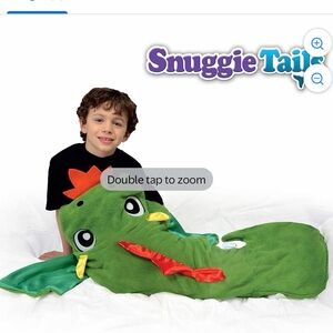 Green Dragon Plush Blanket